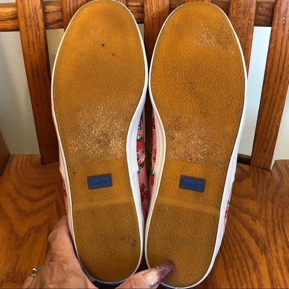 ๐ 6/$60, 60. KEDS x Taylor Swift, Floral Print, Canvas Sneakers, Size 8.5 - Picture 9 of 10